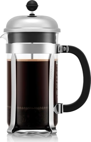 Chambord Polished Stainless Steel Coffee Maker