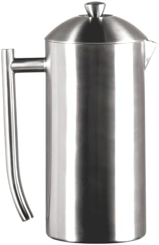 Brushed Stainless Steel 36oz Insulated Press