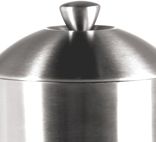 Brushed Stainless Steel 36oz Insulated Press — photo 4