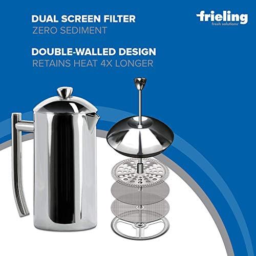 Polished Extra Large 44oz Commercial Coffee Press — photo 4