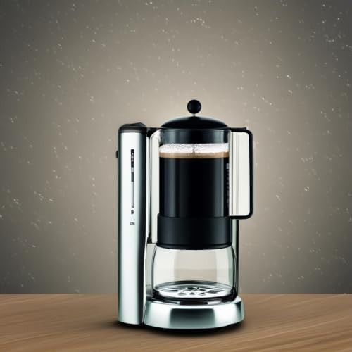 Black glass Brazil french press 51 oz — photo 4