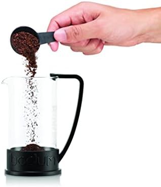 Black glass Brazil French press 12 oz — photo 3