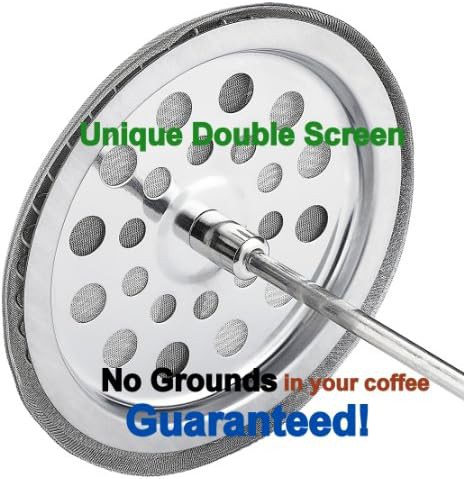 Classic stainless steel French press 6 cup — photo 3