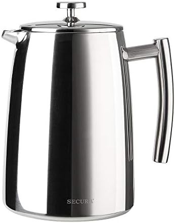 Stainless steel insulated French press 50oz