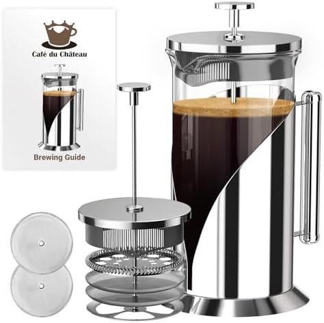 Borosilicate Glass Manual Coffee and Tea Brewer