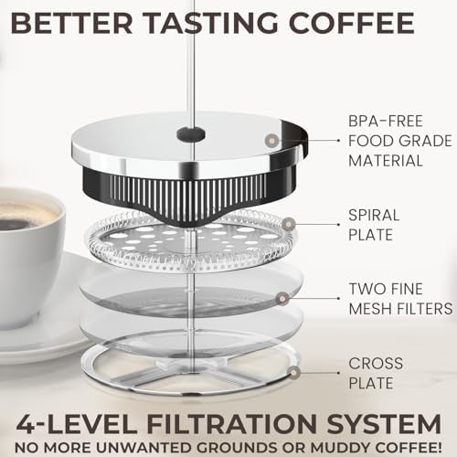 Borosilicate Glass Manual Coffee and Tea Brewer — photo 3