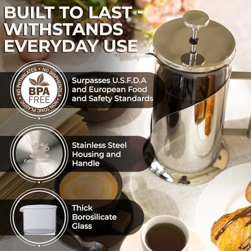 Borosilicate Glass Manual Coffee and Tea Brewer — photo 4
