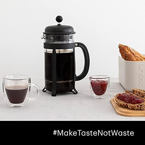 Black Java glass French press 12 oz — photo 3