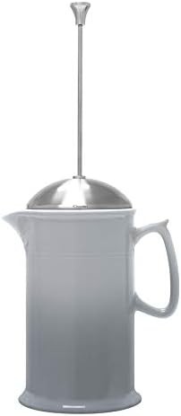 Fade grey stoneware French press 28 oz — photo 3