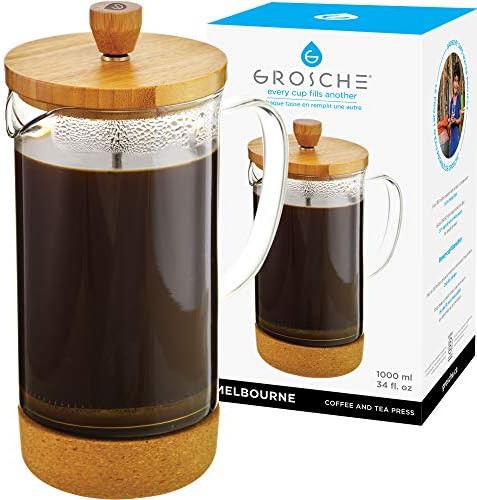 Melbourne French Press with Bamboo Lid