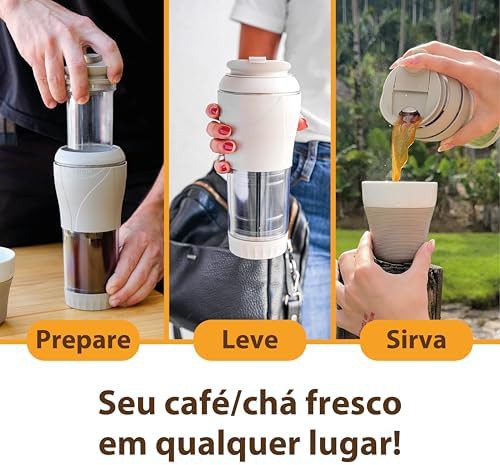 Portable Thermal Coffee and Tea Infuser Black — photo 4