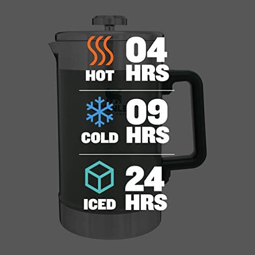 Hammertone green stainless French press 48 oz — photo 3