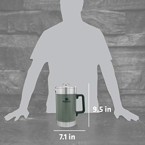 Hammertone green stainless French press 48 oz — photo 5