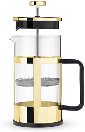 Gold Accent Borosilicate Glass Tea Press — photo 4