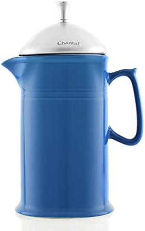 Blue cove stoneware French press 28 oz