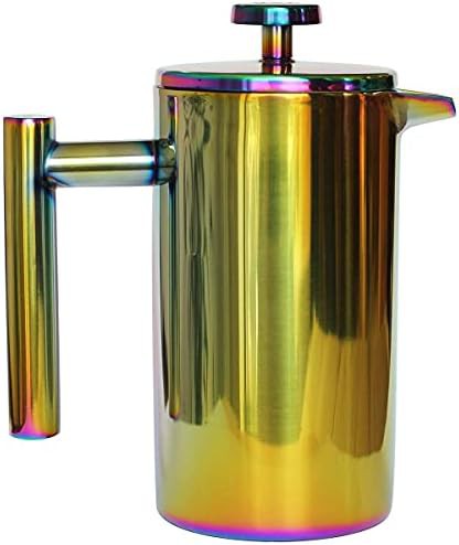 Rainbow Finish Stainless Steel 12oz Press — photo 5