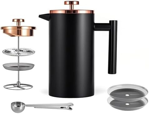 Small Black Stainless Steel Press