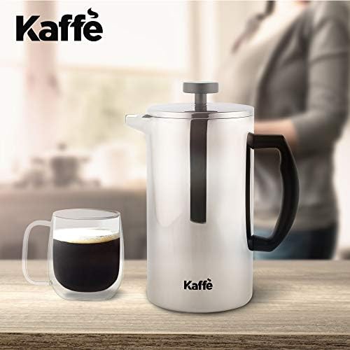 Double Wall Insulated Stainless Steel Travel Press — photo 3