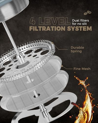 Alpine White Double Wall Coffee Press 34 oz — photo 3