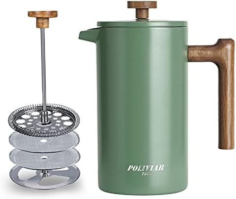 Flatland Grey Double Wall Press 34 oz