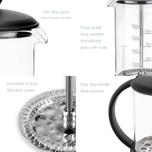 Eclipse 12 oz glass coffee maker — photo 4