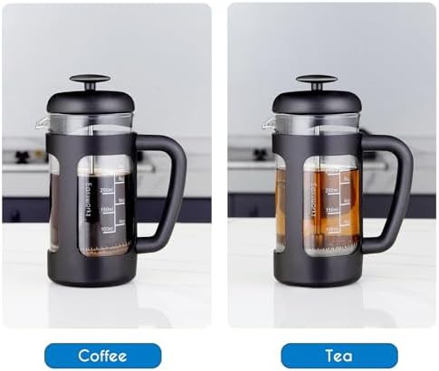 Easyworkz glass french press 12 oz soft grip — photo 5