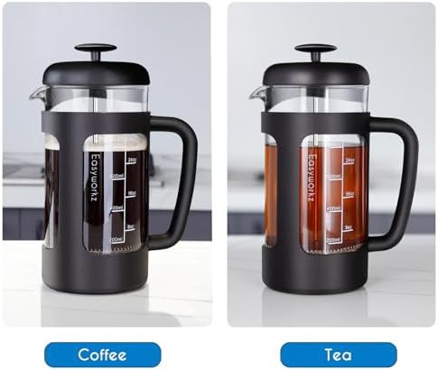 Easyworkz glass french press 34 oz soft grip — photo 4