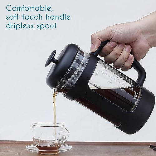 Easyworkz glass french press 34 oz soft grip — photo 5