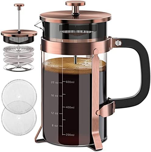 Borosilicate Glass and Stainless Maker 34 oz