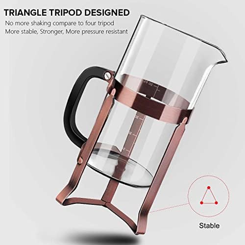 Borosilicate Glass and Stainless Maker 34 oz — photo 3