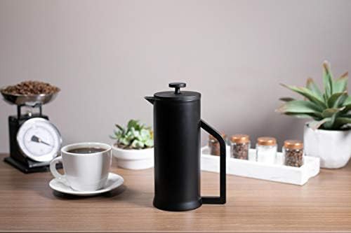 Matte Black Double Wall Insulated Press — photo 3
