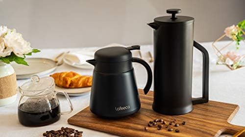 Matte Black Double Wall Insulated Press — photo 4