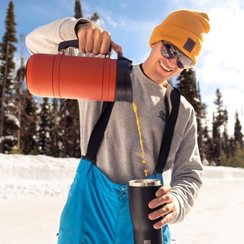 Red rock double wall French press — photo 5