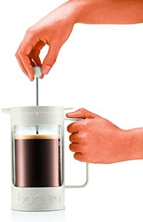 Black plastic bean French press 34 oz — photo 5