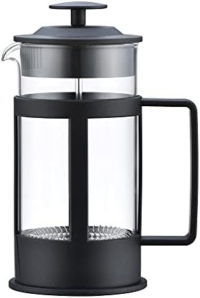 Small Borosilicate Glass Three Serving Press