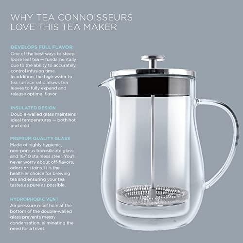 Stay hot insulated glass tea steeper — photo 5