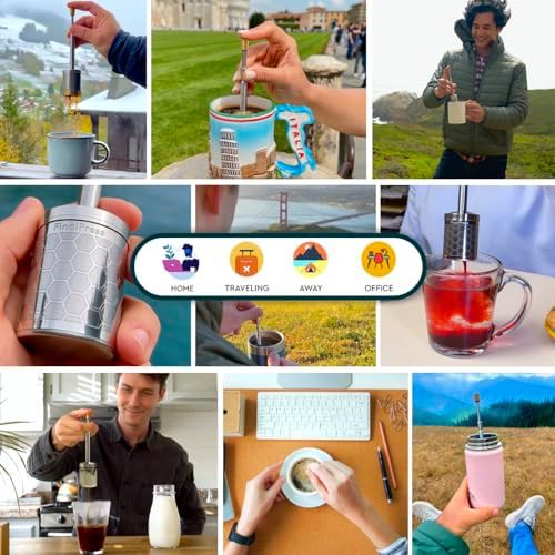 Portable Stainless Steel Micro Coffee Maker — photo 3