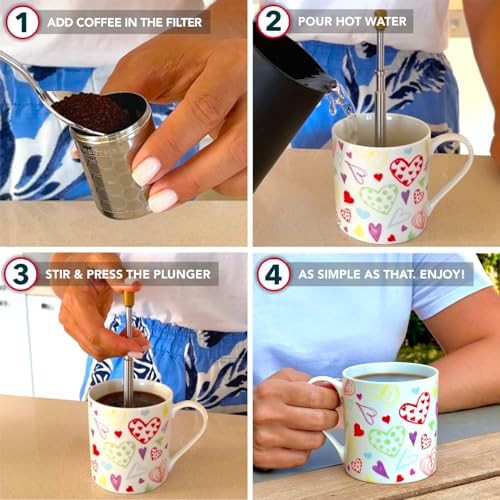 Portable Stainless Steel Micro Coffee Maker — photo 4