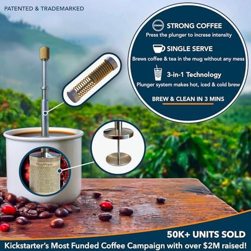 Portable Stainless Steel Micro Coffee Maker — photo 5