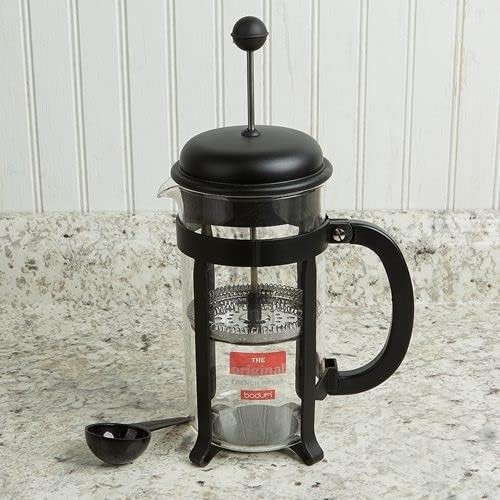 Black SAN plastic Java French press — photo 3