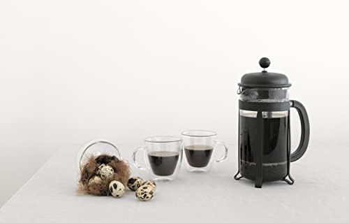 Black SAN plastic Java French press — photo 4