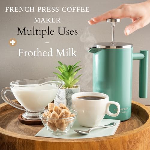 Insulated Stainless Steel Travel Coffee Press — photo 5