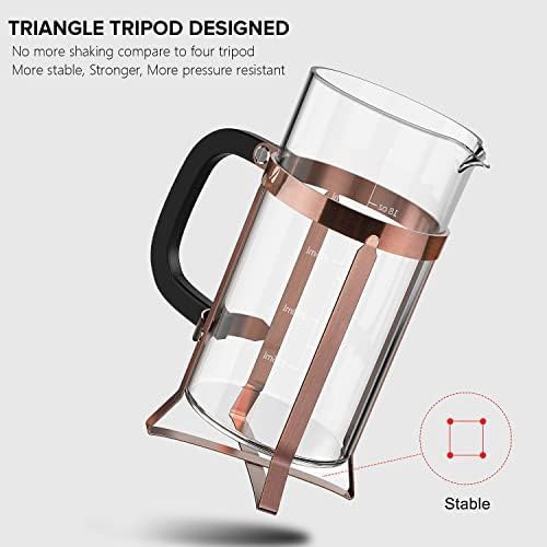 Borosilicate Glass Press with Mesh Filter — photo 3