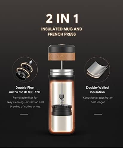 Stainless Steel Camping Mug Press — photo 4