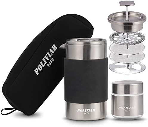 Small Travel Coffee Press 12 oz