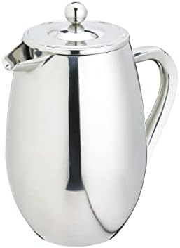 Stainless steel double walled 12 oz french press