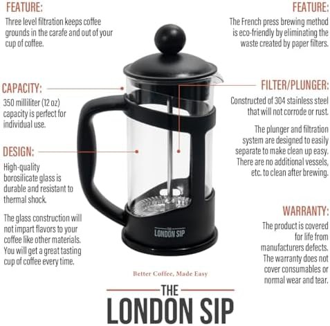 Black Glass Immersion Coffee Brewer — photo 5
