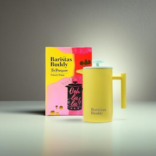 Yellow retro style insulated coffee brewer — photo 5