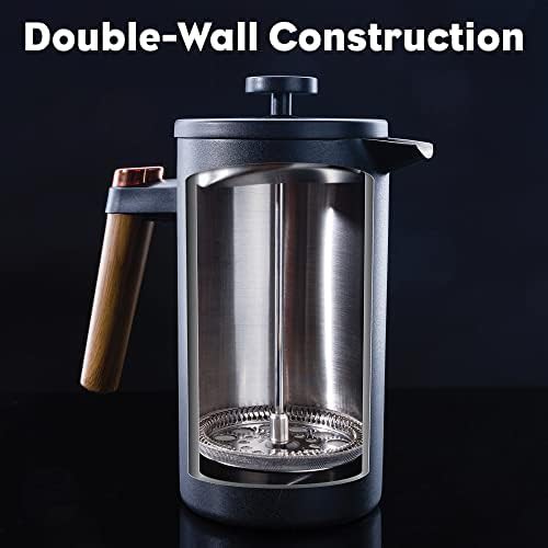 Modern Double Wall Stainless Steel Carafe — photo 4