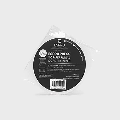 Matte white P7 French press 18 oz — photo 3